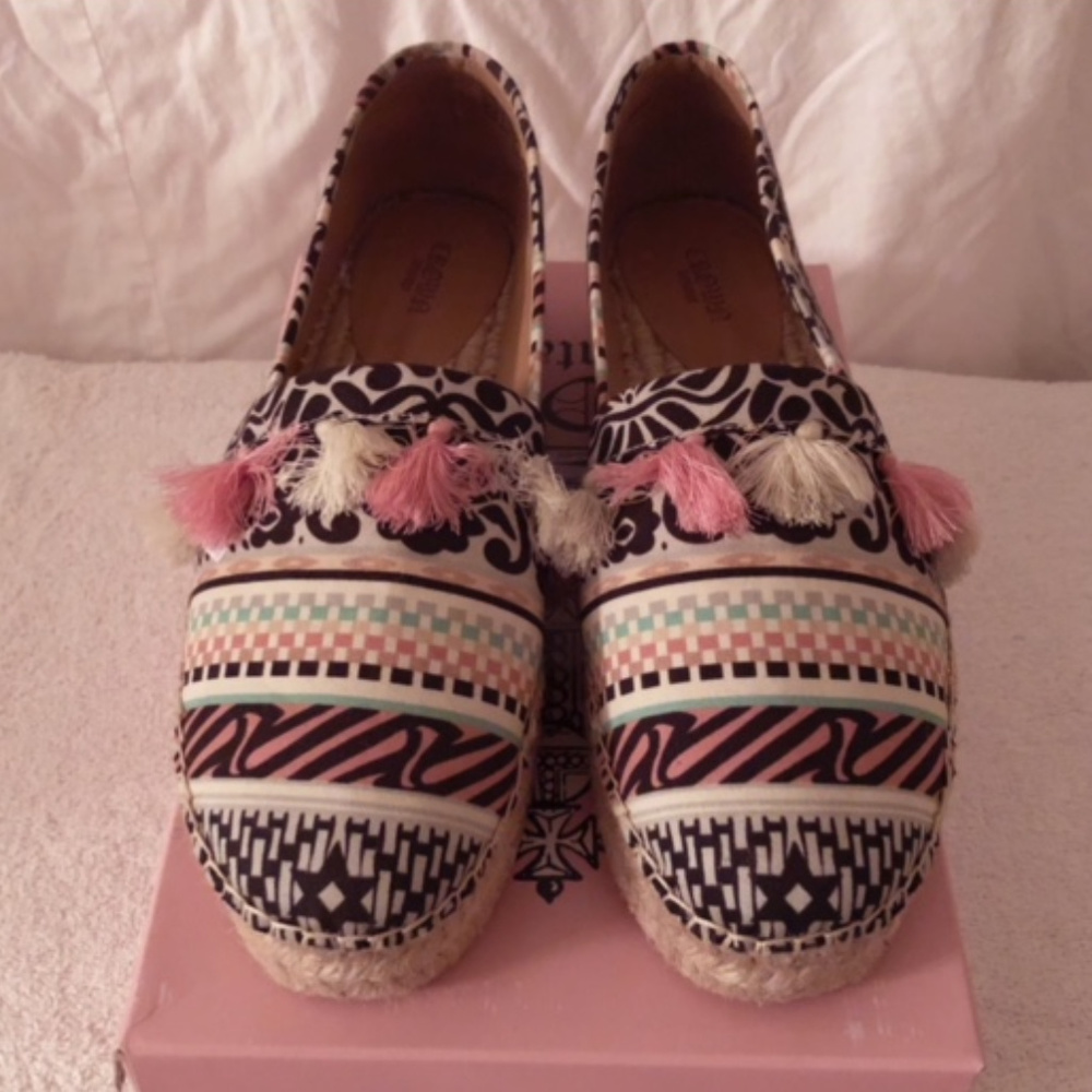 NWOT Crown Vintage Platform Espadrille
